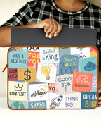 Sticky Note Motivation MacBook / Laptop-Sleeve Mobile Case by CoverMeUp - Style 86