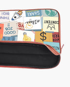 Sticky Note Motivation MacBook / Laptop-Sleeve Mobile Case by CoverMeUp - Style 92