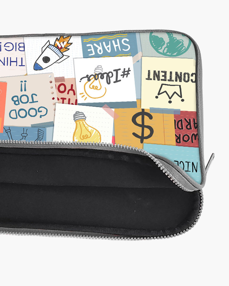 Sticky Note Motivation MacBook / Laptop-Sleeve Mobile Case by CoverMeUp - Style 120