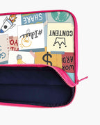 Sticky Note Motivation MacBook / Laptop-Sleeve Mobile Case by CoverMeUp - Style 136