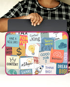 Sticky Note Motivation MacBook / Laptop-Sleeve Mobile Case by CoverMeUp - Style 142