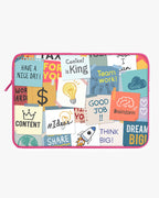 Sticky Note Motivation MacBook / Laptop-Sleeve Mobile Case by CoverMeUp - Style 19
