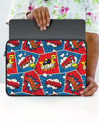 Comic Explosion MacBook / Laptop-Sleeve Mobile Case by CoverMeUp - Style 51