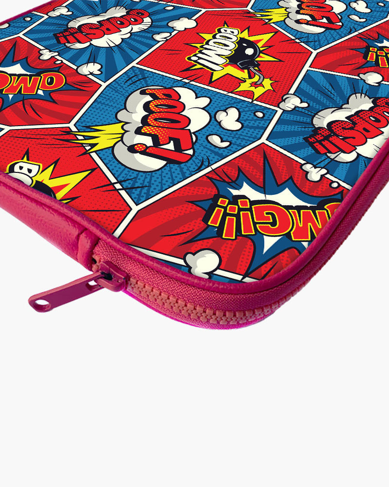 Comic Explosion MacBook / Laptop-Sleeve Mobile Case by CoverMeUp - Style 134
