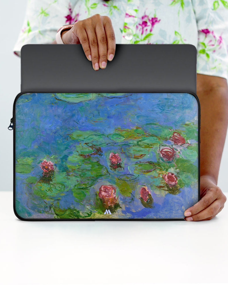 Claude Monet-Water Lilies MacBook / Laptop-Sleeve Mobile Case by CoverMeUp - Style 47