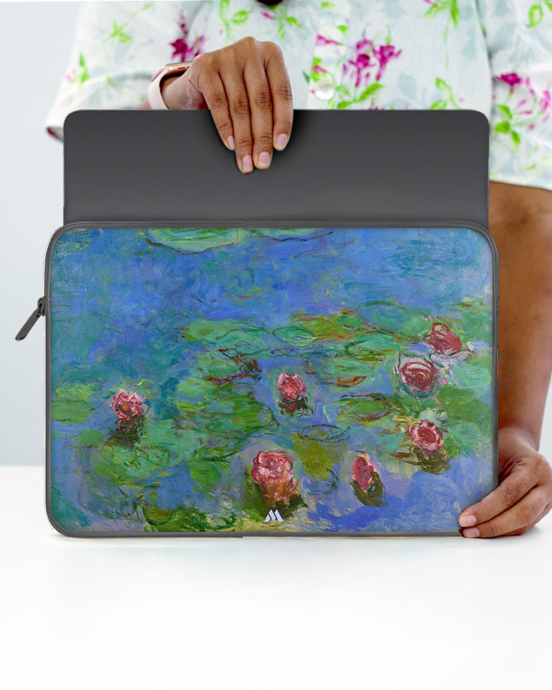 Claude Monet-Water Lilies MacBook / Laptop-Sleeve Mobile Case by CoverMeUp - Style 75