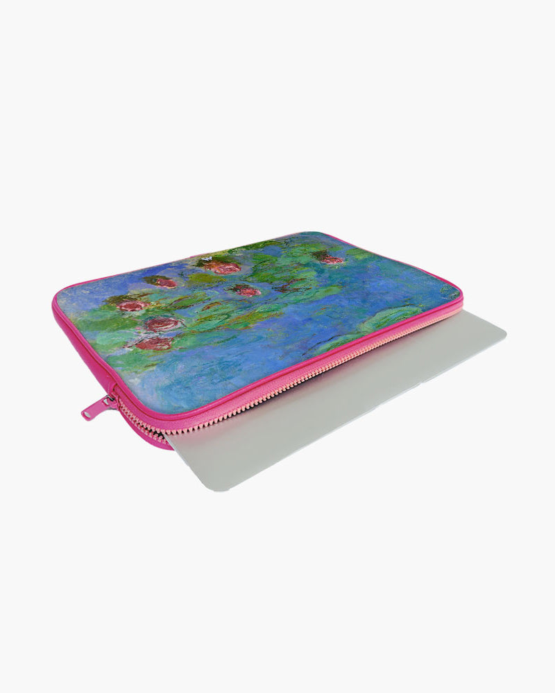 Claude Monet-Water Lilies MacBook / Laptop-Sleeve Mobile Case by CoverMeUp - Style 115