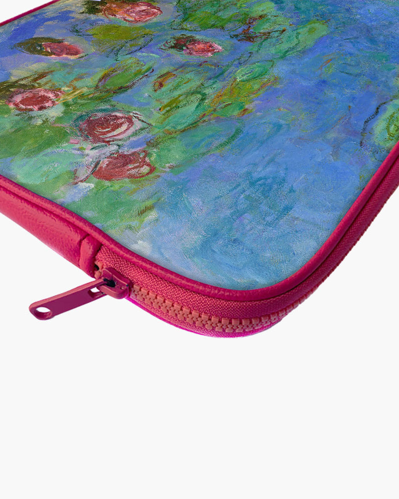 Claude Monet-Water Lilies MacBook / Laptop-Sleeve Mobile Case by CoverMeUp - Style 118