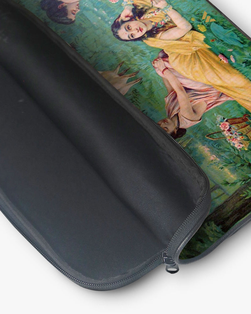 Raja Ravi Verma-Shakuntala MacBook / Laptop-Sleeve Mobile Case by CoverMeUp - Style 35