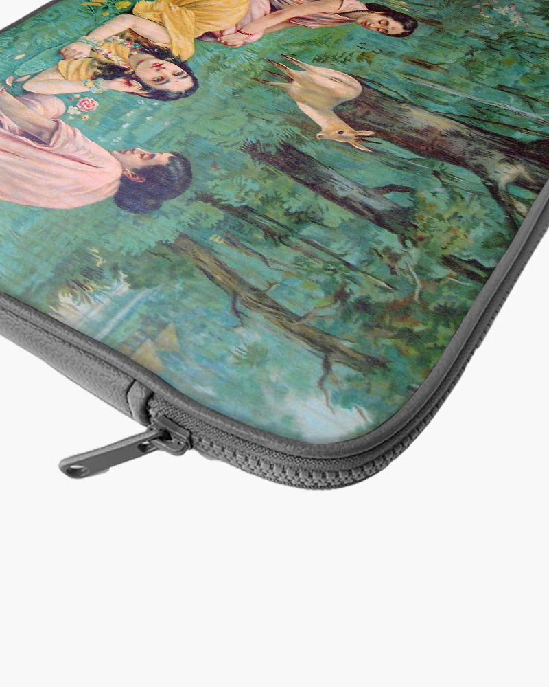 Raja Ravi Verma-Shakuntala MacBook / Laptop-Sleeve Mobile Case by CoverMeUp - Style 93