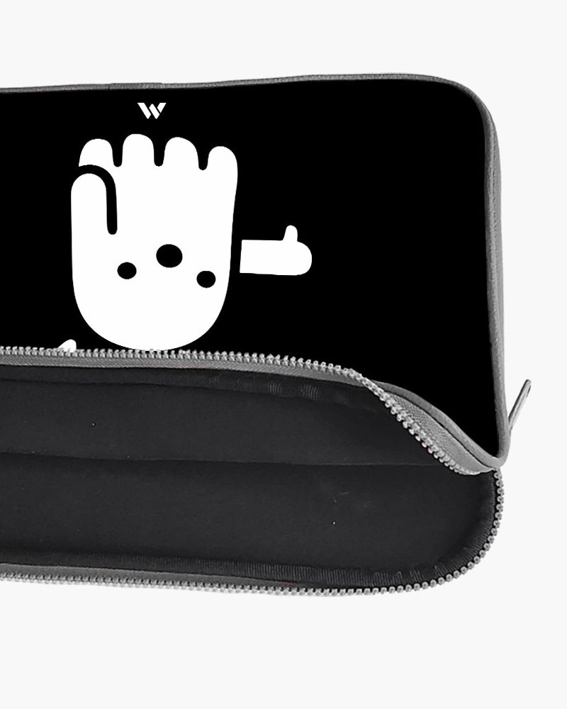Ghostly Boo MacBook / Laptop-Sleeve Mobile Case by CoverMeUp - Style 12