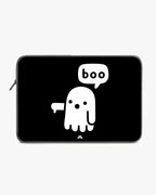 Ghostly Boo MacBook / Laptop-Sleeve Mobile Case by CoverMeUp - Style 15
