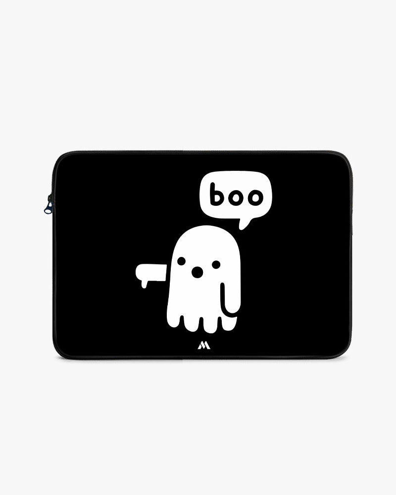 Ghostly Boo MacBook / Laptop-Sleeve Mobile Case by CoverMeUp - Style 36
