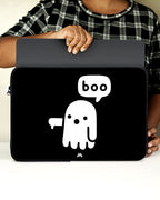 Ghostly Boo MacBook / Laptop-Sleeve Mobile Case by CoverMeUp - Style 46