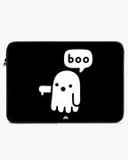 Ghostly Boo MacBook / Laptop-Sleeve Mobile Case by CoverMeUp - Style 57