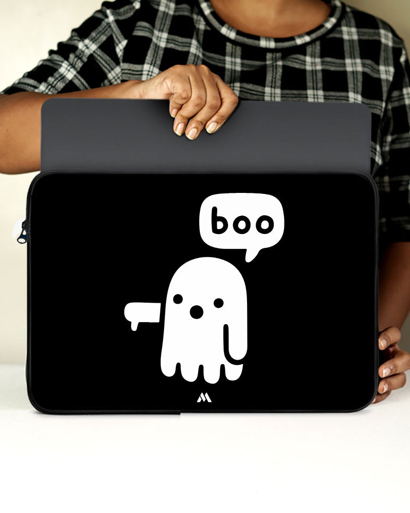 Ghostly Boo MacBook / Laptop-Sleeve Mobile Case by CoverMeUp - Style 60