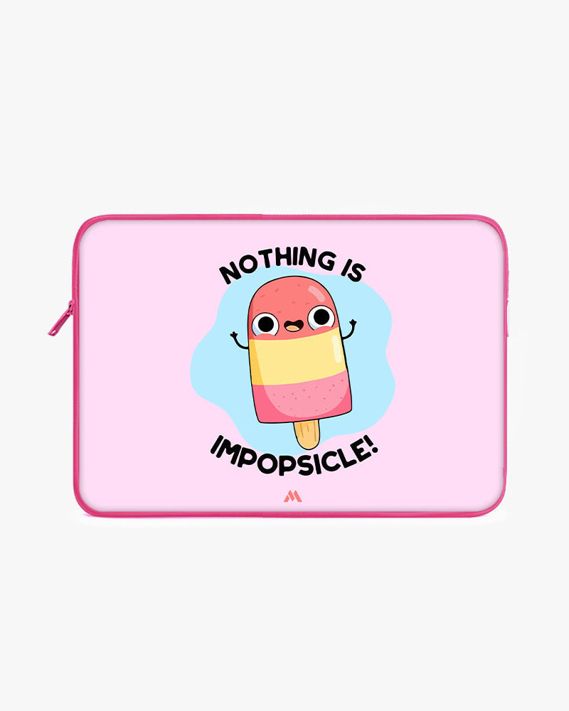 Nothing is Impopsicle MacBook / Laptop-Sleeve Mobile Case by CoverMeUp