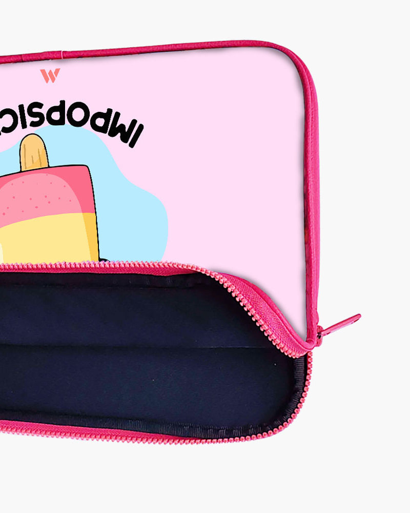 Nothing is Impopsicle MacBook / Laptop-Sleeve Mobile Case by CoverMeUp - Style 24