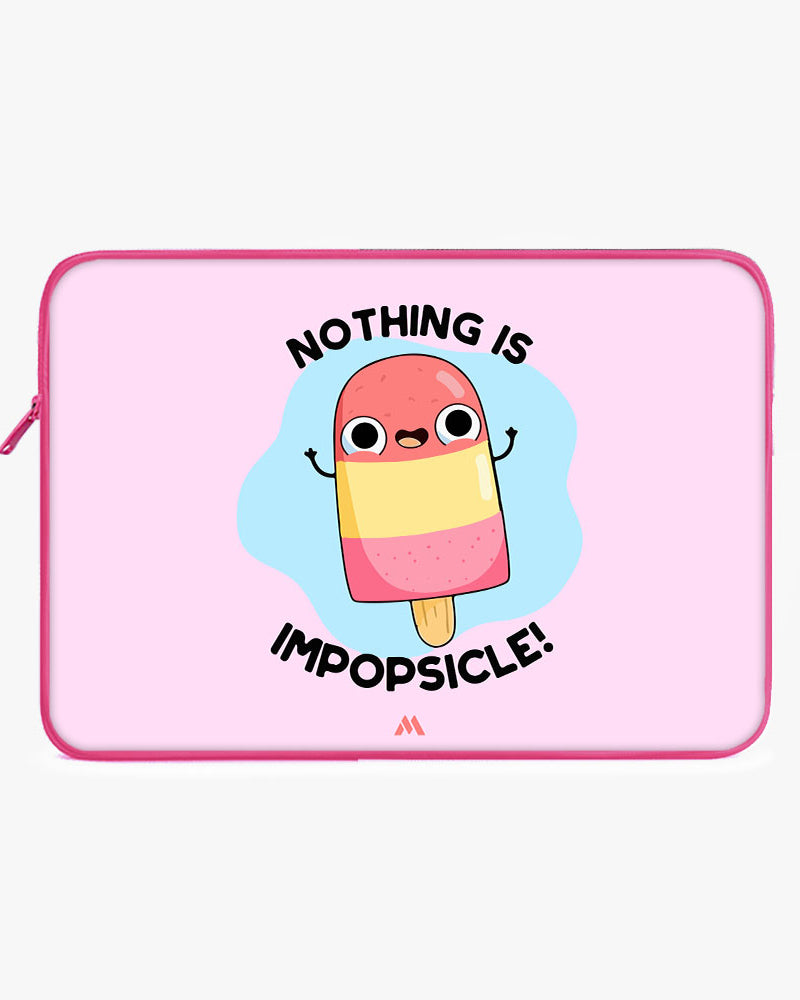Nothing is Impopsicle MacBook / Laptop-Sleeve Mobile Case by CoverMeUp - Style 41