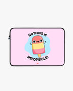 Nothing is Impopsicle MacBook / Laptop-Sleeve Mobile Case by CoverMeUp - Style 48