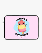 Nothing is Impopsicle MacBook / Laptop-Sleeve Mobile Case by CoverMeUp - Style 55
