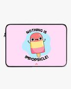Nothing is Impopsicle MacBook / Laptop-Sleeve Mobile Case by CoverMeUp - Style 62