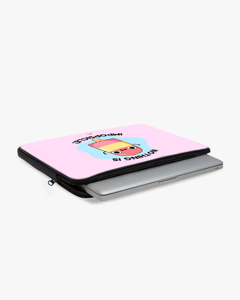Nothing is Impopsicle MacBook / Laptop-Sleeve Mobile Case by CoverMeUp - Style 63