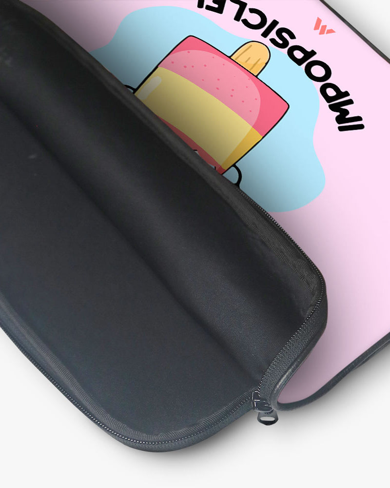 Nothing is Impopsicle MacBook / Laptop-Sleeve Mobile Case by CoverMeUp - Style 64