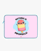 Nothing is Impopsicle MacBook / Laptop-Sleeve Mobile Case by CoverMeUp - Style 83