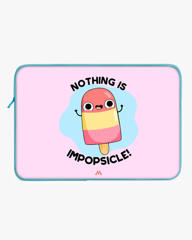 Nothing is Impopsicle MacBook / Laptop-Sleeve Mobile Case by CoverMeUp - Style 90