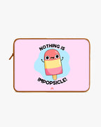 Nothing is Impopsicle MacBook / Laptop-Sleeve Mobile Case by CoverMeUp - Style 104