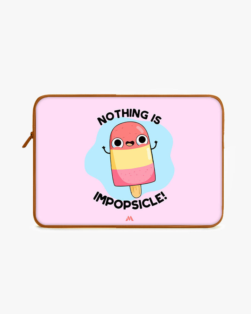 Nothing is Impopsicle MacBook / Laptop-Sleeve Mobile Case by CoverMeUp - Style 104