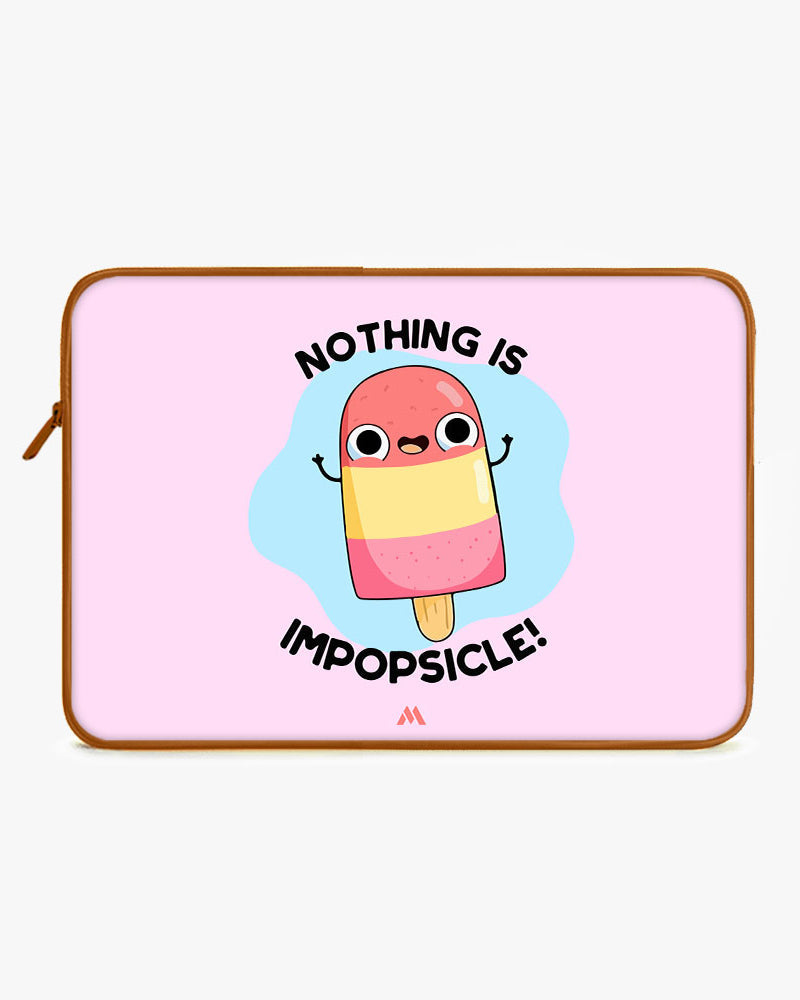 Nothing is Impopsicle MacBook / Laptop-Sleeve Mobile Case by CoverMeUp - Style 15