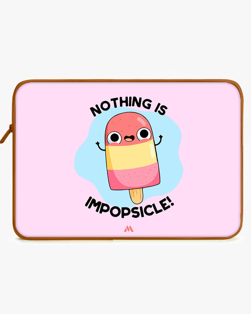 Nothing is Impopsicle MacBook / Laptop-Sleeve Mobile Case by CoverMeUp - Style 16