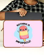 Nothing is Impopsicle MacBook / Laptop-Sleeve Mobile Case by CoverMeUp - Style 128