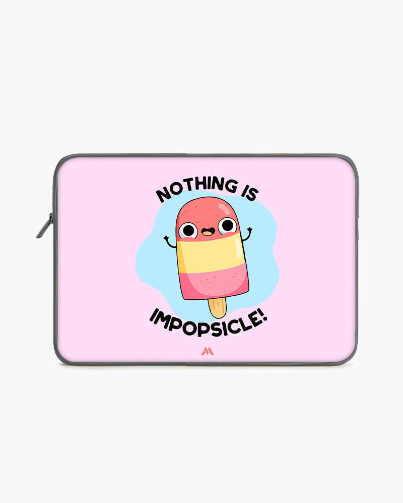 Nothing is Impopsicle MacBook / Laptop-Sleeve Mobile Case by CoverMeUp - Style 17