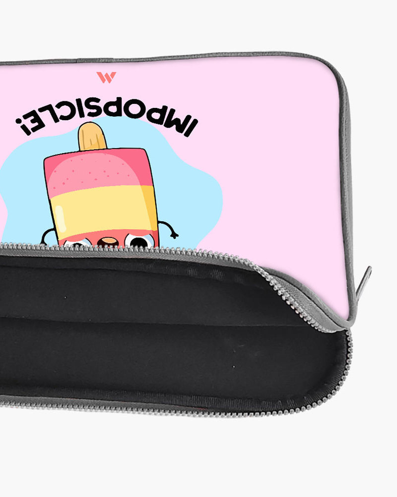 Nothing is Impopsicle MacBook / Laptop-Sleeve Mobile Case by CoverMeUp - Style 136