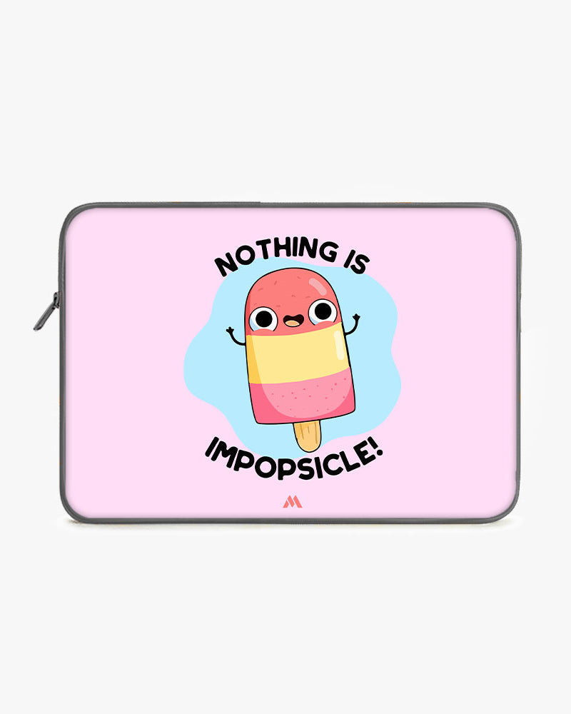 Nothing is Impopsicle MacBook / Laptop-Sleeve Mobile Case by CoverMeUp - Style 18
