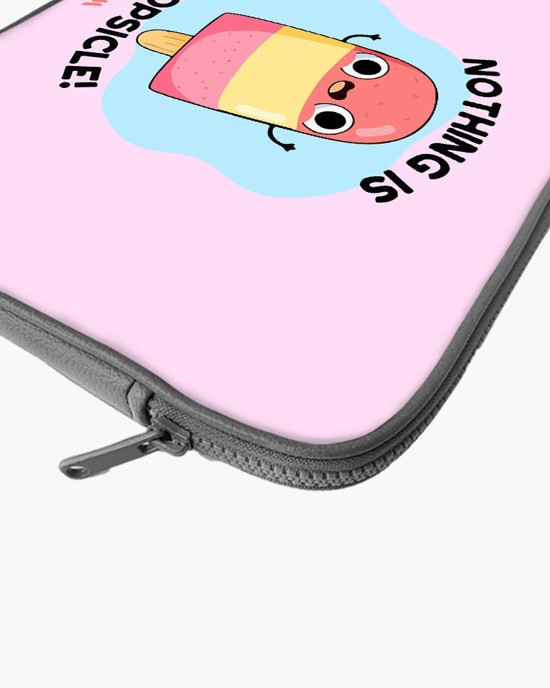 Nothing is Impopsicle MacBook / Laptop-Sleeve Mobile Case by CoverMeUp - Style 143