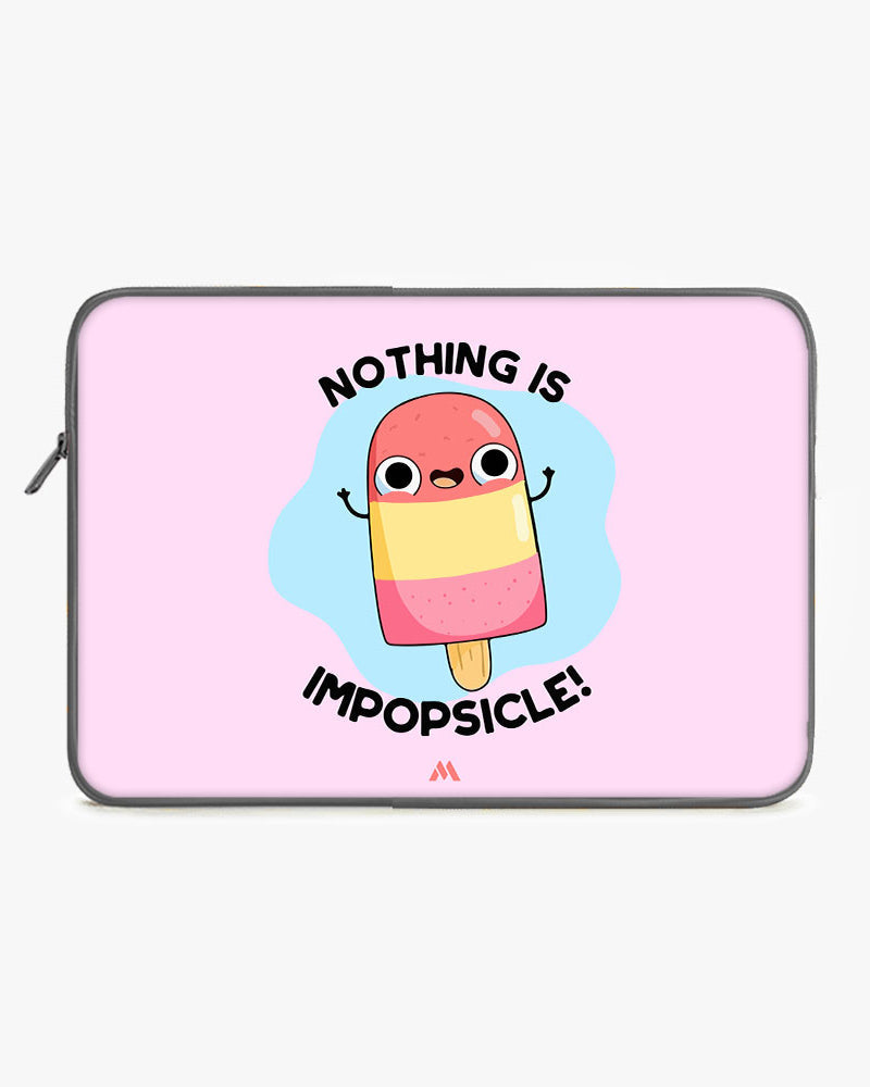 Nothing is Impopsicle MacBook / Laptop-Sleeve Mobile Case by CoverMeUp - Style 19