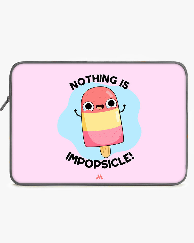 Nothing is Impopsicle MacBook / Laptop-Sleeve Mobile Case by CoverMeUp - Style 20