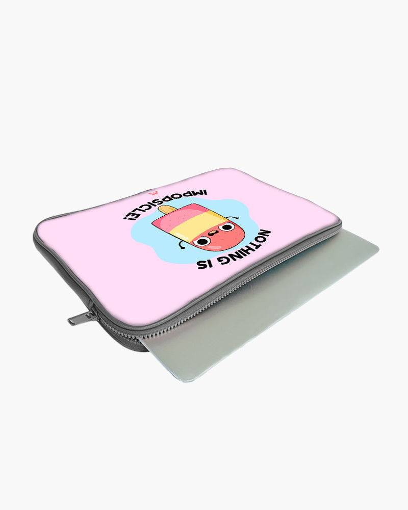 Nothing is Impopsicle MacBook / Laptop-Sleeve Mobile Case by CoverMeUp - Style 154