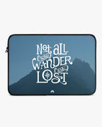 LOTR-Not All Who Wander Are Lost MacBook / Laptop-Sleeve Mobile Case by CoverMeUp - Style 26