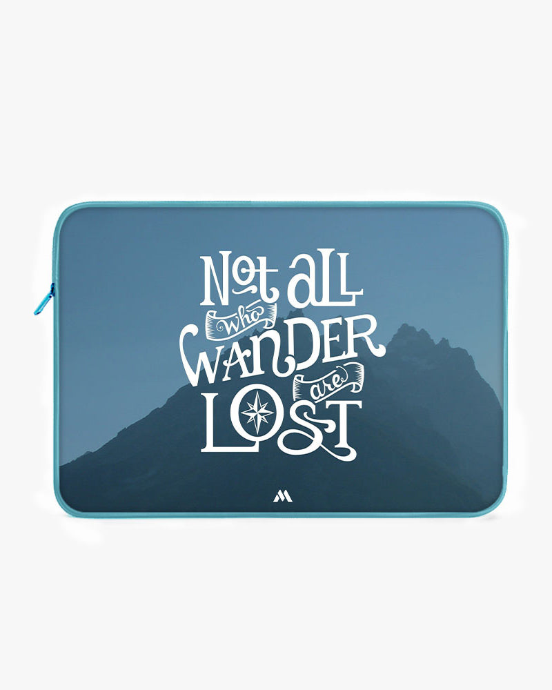 LOTR-Not All Who Wander Are Lost MacBook / Laptop-Sleeve Mobile Case by CoverMeUp - Style 6
