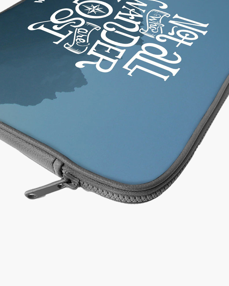 LOTR-Not All Who Wander Are Lost MacBook / Laptop-Sleeve Mobile Case by CoverMeUp - Style 79