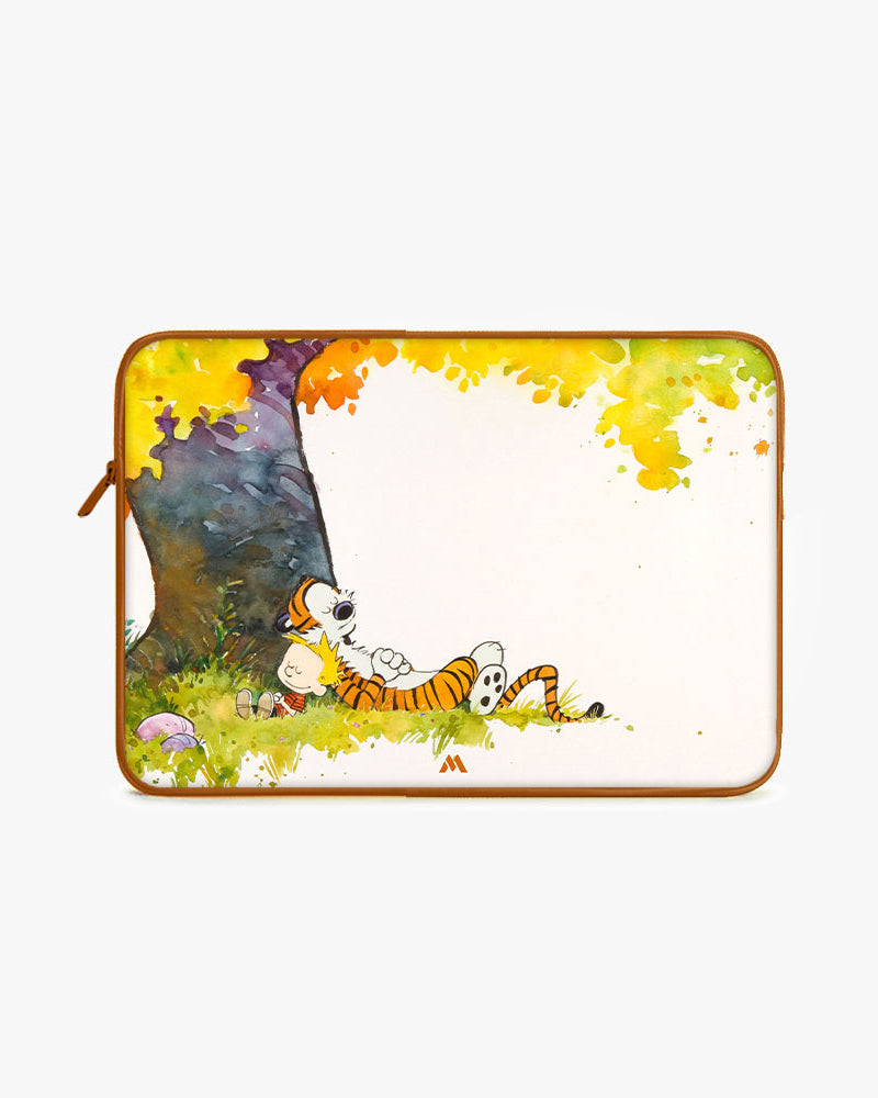 Calvin Hobbes Under Tree MacBook / Laptop-Sleeve Mobile Case by CoverMeUp