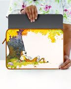 Calvin Hobbes Under Tree MacBook / Laptop-Sleeve Mobile Case by CoverMeUp - Style 15