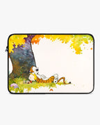Calvin Hobbes Under Tree MacBook / Laptop-Sleeve Mobile Case by CoverMeUp - Style 7