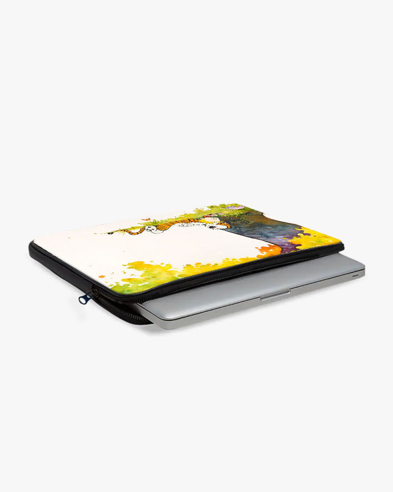 Calvin Hobbes Under Tree MacBook / Laptop-Sleeve Mobile Case by CoverMeUp - Style 55
