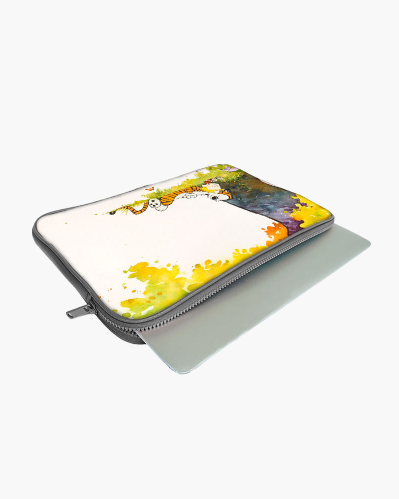Calvin Hobbes Under Tree MacBook / Laptop-Sleeve Mobile Case by CoverMeUp - Style 83